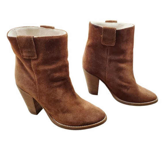 Aquatalia Brown Suede Boots Size: 6 - Picture 1 of 6